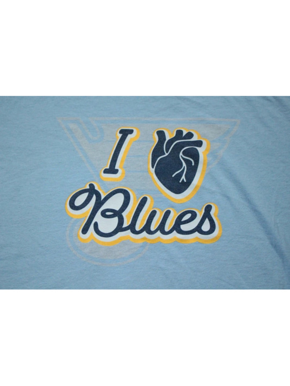 I Heart St. Louis Blues T-Shirt 3XL BJC Healthcare NHL Hockey SGA